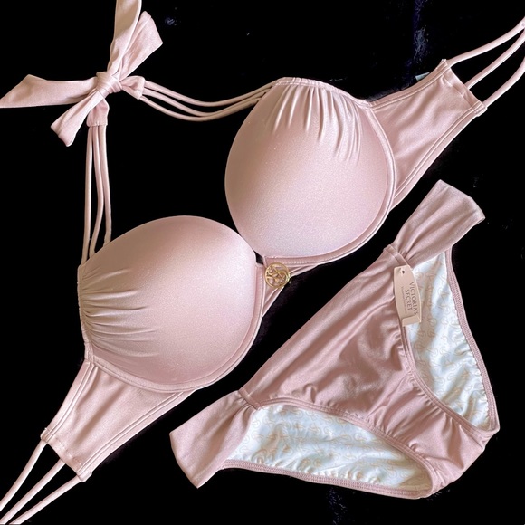 32B 36C Vs Victoria’s Secret Bombshell/Miraculous adds-2 cups  Bikini swim 2 pc - Picture 2 of 16